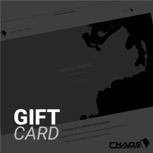 Chaos Climbing Gift Card - Chaos Climbing